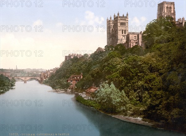 The cathedral and castle seen from the bridge