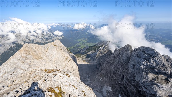 View from the summit of the Hochkalter