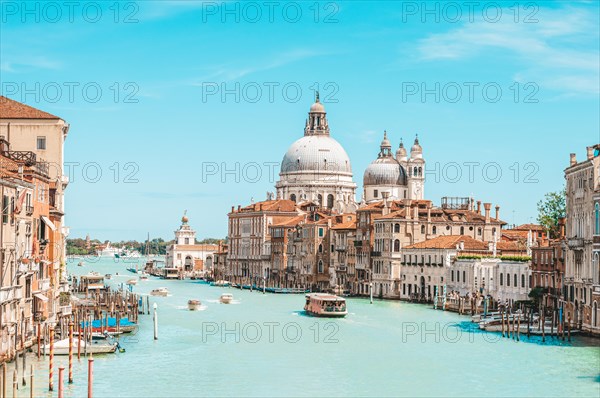 View of santa maria della salute. Italy