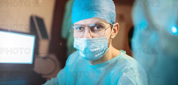 Portrait of a young professional surgeon