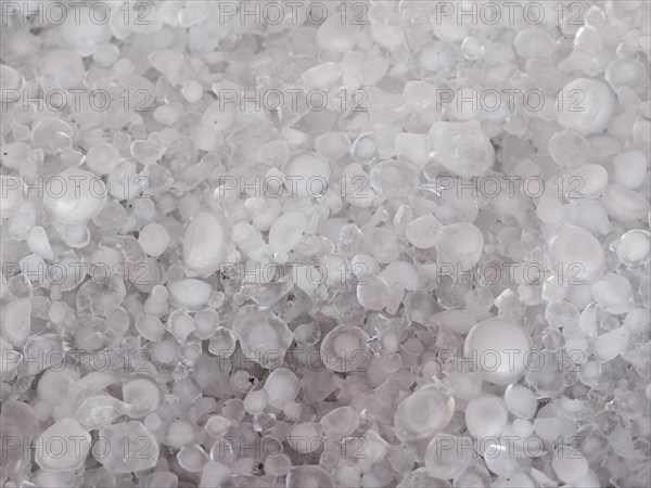 Hail in stormy weather background