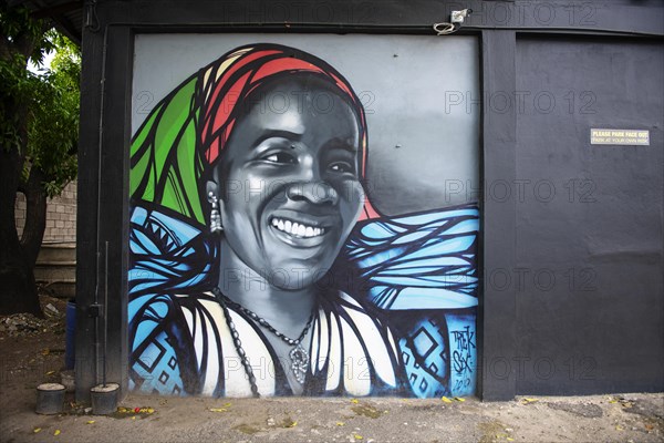 Rita Marley mural