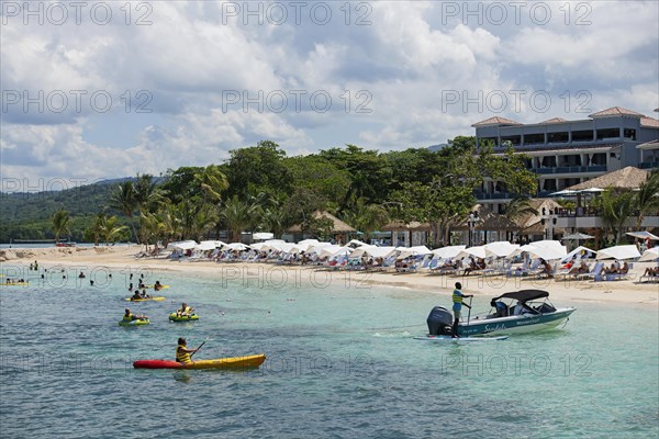 Water sports centre at Sandals Dunn's River Hotel
