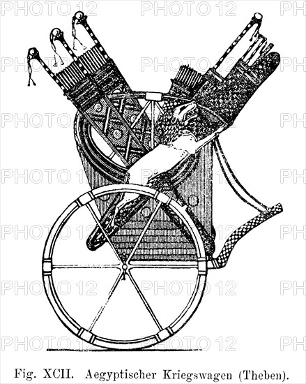 Egyptian war chariot