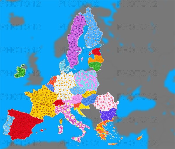 Map of the European Union