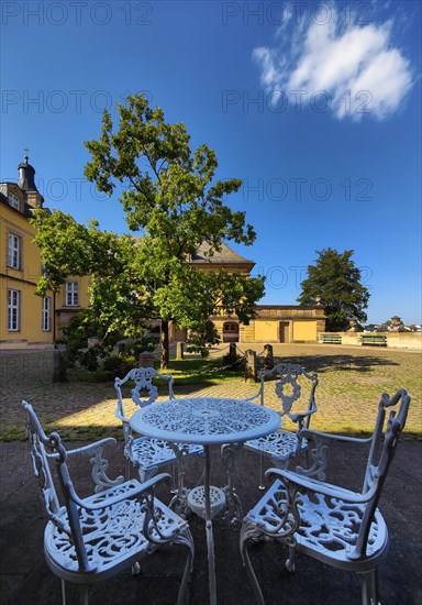 Inner courtyard of Friedrichstein Castle