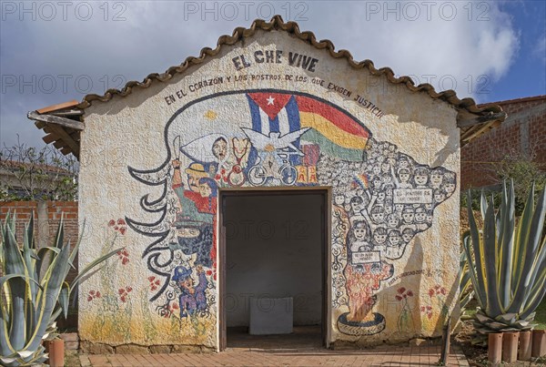 Morgue of the Hospital Senor de Malta where the dead body of Ernesto Che Guevara was brought in 1967 in the town Vallegrande