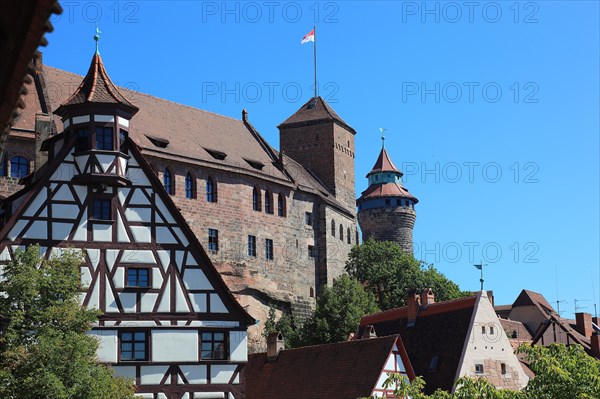 In the historic centre of Nuremberg