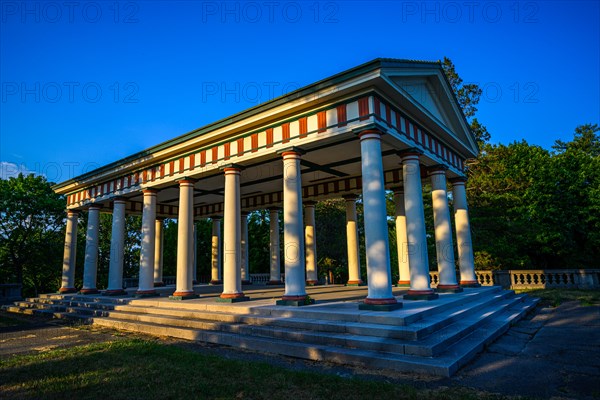 Dudley Memorial Shelter in the College Hill Park
