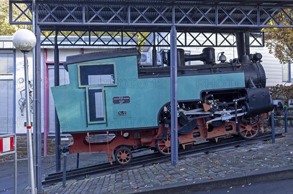 Steam locomotive 2 at the valley station