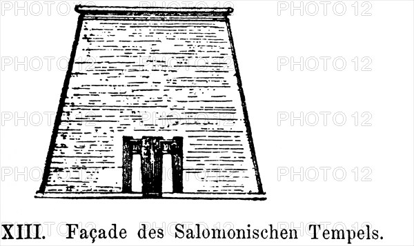 Facade of the Temple of Solomon