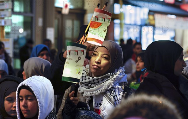 Pro Palestine demo