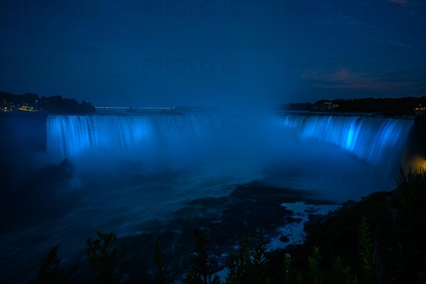 Canadian side view of Niagara Falls