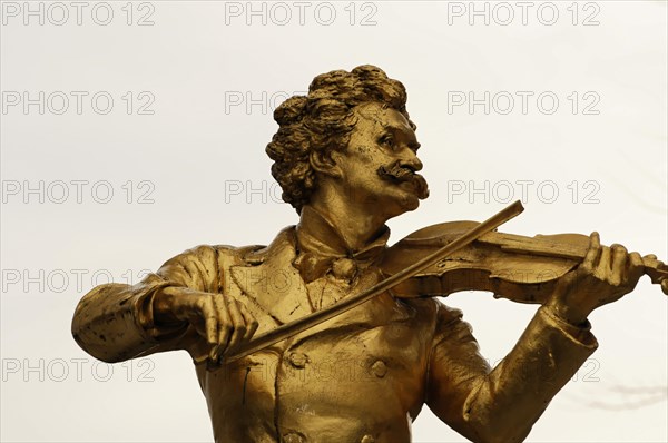 Johann Strauss monument in the Stadtpark