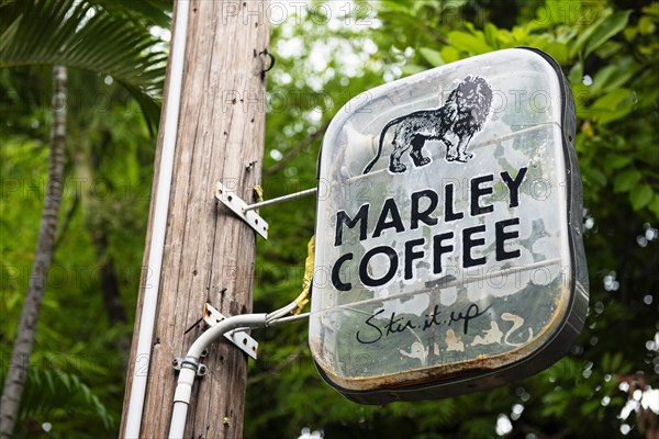 Cafe at the Bob Marley Museum