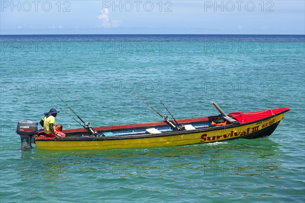 Fishing boat for hire for excursions