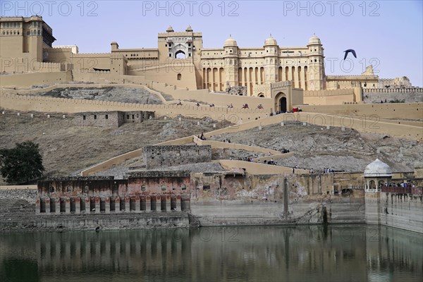 Amber Fort with Mahota Lake