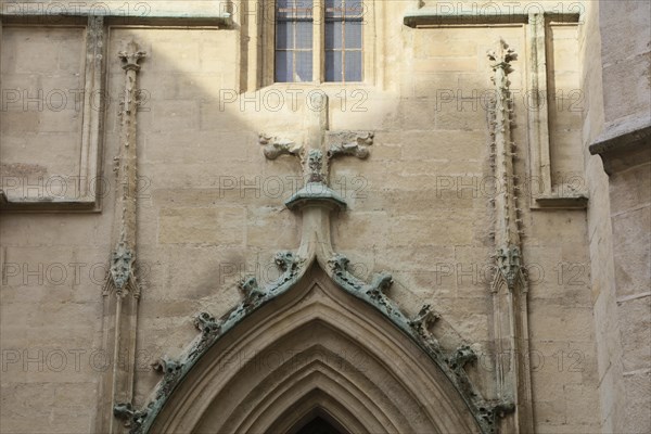 Gothic side portal