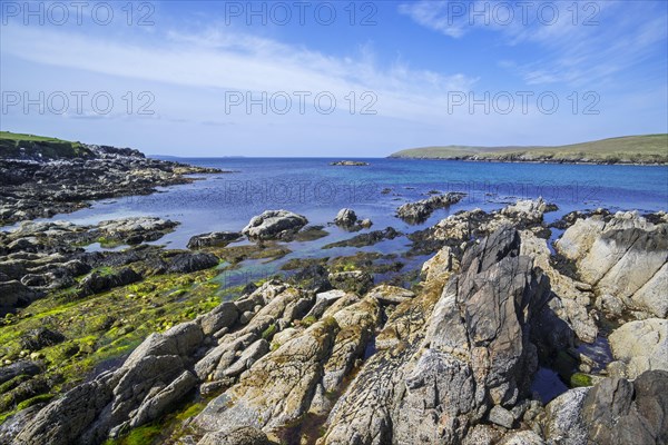 Beach at West Sandwick on the Isle of Yell