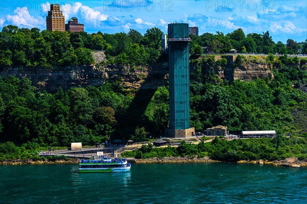 Canadian side view of Niagara Falls