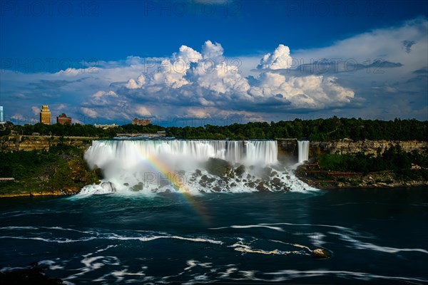 Canadian side view of Niagara Falls