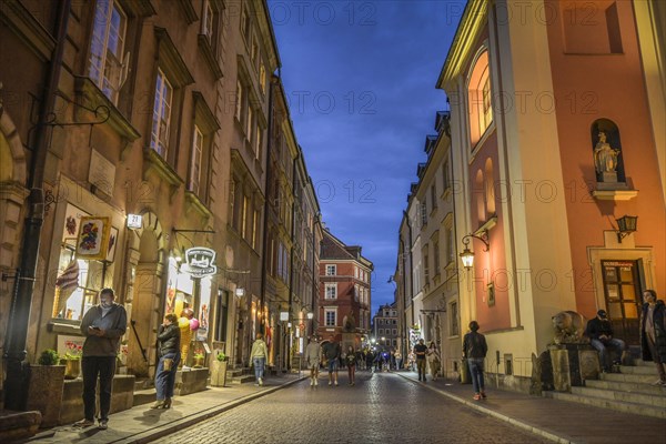 Evening street scene