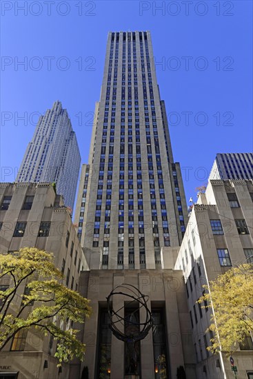 Rockefeller Center overlooking Central Park