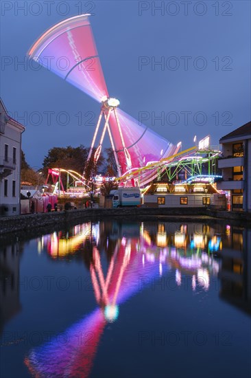 Carousel Airborne with reflection