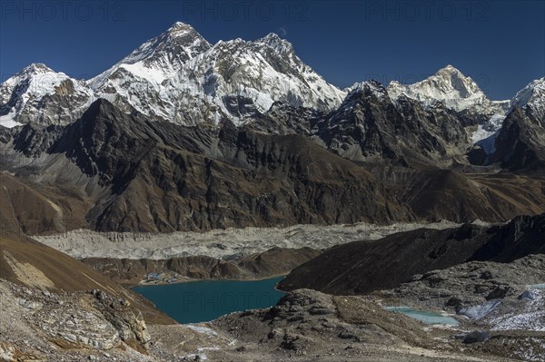 View towards the East from the ascent to Renjo La