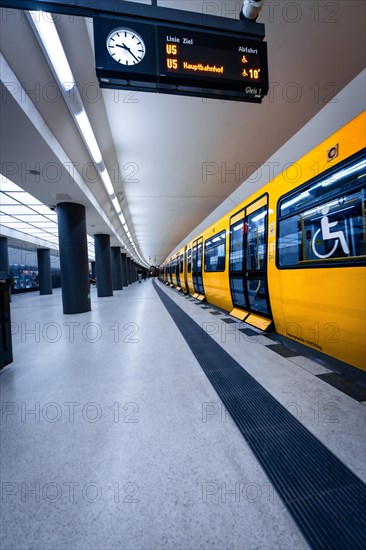 Modern underground station