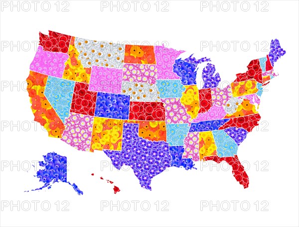 Map of the USA