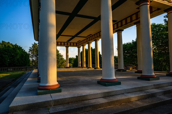 Dudley Memorial Shelter in the College Hill Park