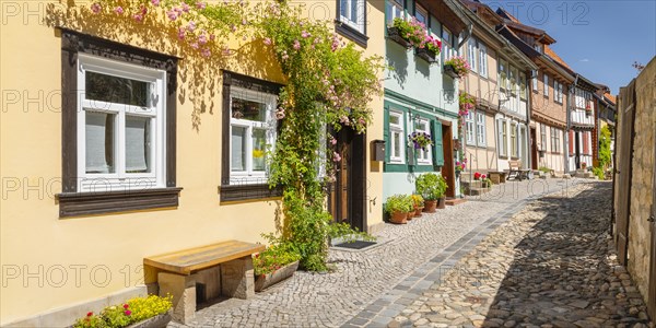 Half-timbered houses on the Schlossberg