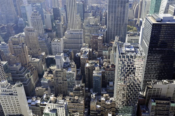 View of skyscrapers