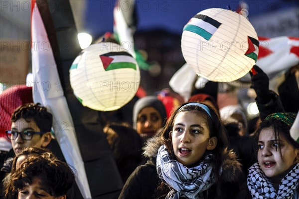 Pro Palestine demo