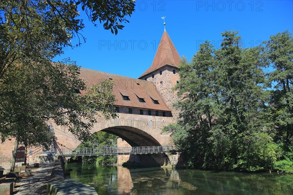 In the historic centre of Nuremberg