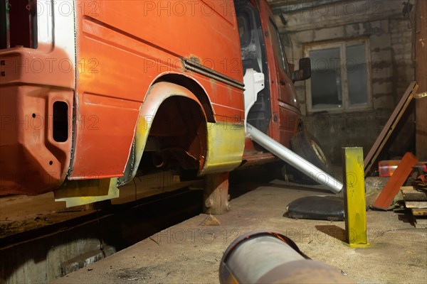 Truck car wheel arch repair and replacement