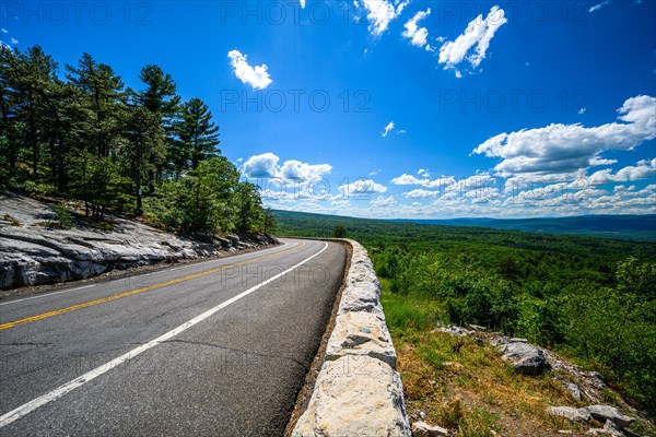 Catskill Scenic Overlook on State Rte 55