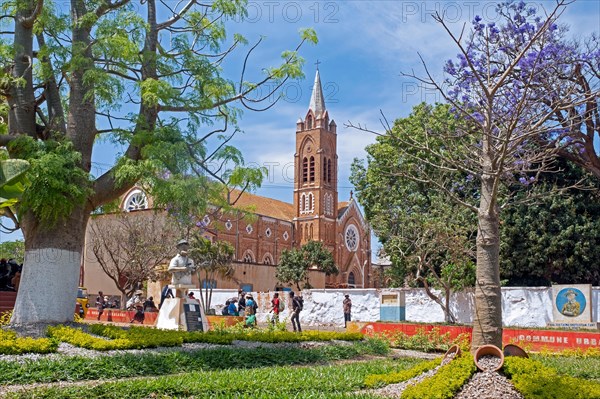 Catholic Saint Joseph Church in the city Ambalavao