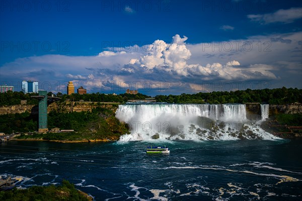 Canadian side view of Niagara Falls