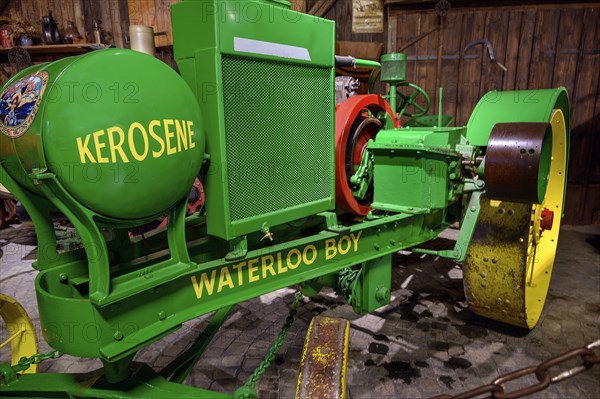 John Deere Waterloo Boy kerosene-powered tractor from 1918
