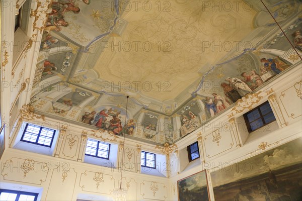 Ceiling fresco of the Altmanni Hall