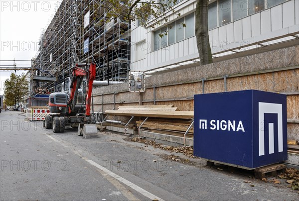 Signa construction project at Passauer Strasse 1