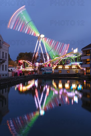 Carousel Airborne with reflection