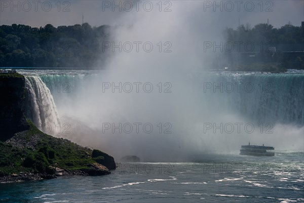 Canadian side view of Niagara Falls