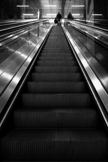 Escalator to the underground