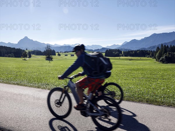 Cycling tour with e-bikes through the Allgaeu