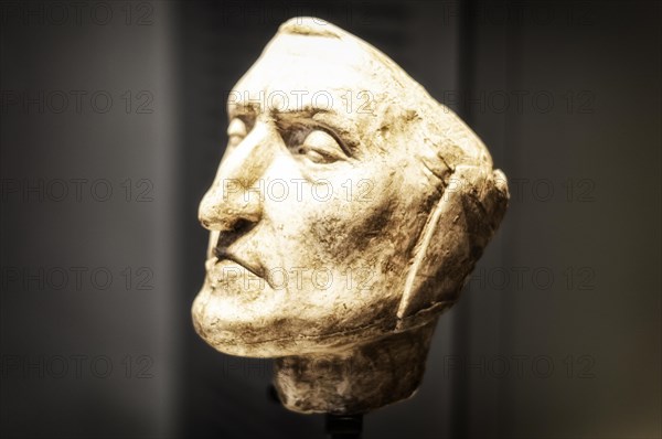 Mask of the death of the world famous Dante Alighieri.