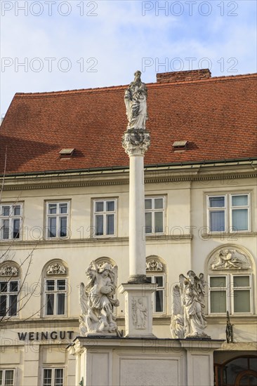 St Mary's Column on the Koernermarkt