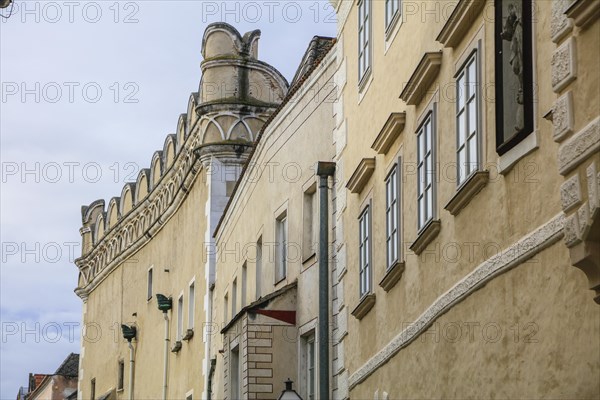 House facades in Steiner Landstrasse